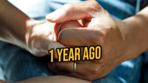 one year ago