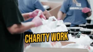 charity work